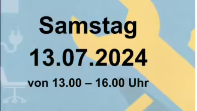 Repair-Café am 13. Juli 2024