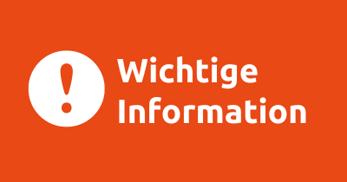 26.08.2024

                                                

                                                Bitte beachten!
                                            

                                                

                                                        Stadtverwaltung am Volksfestdienstag nachmittags geschlossen.