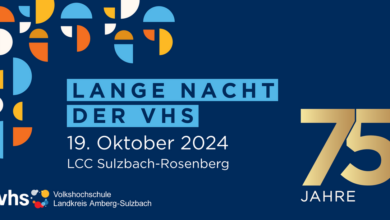 Ensdorf.de - 75 Jahre VHS Amberg-Sulzbach