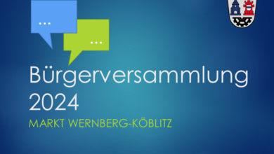Infos aus der Bürgerversammlung   vom 24. Oktober 2024
