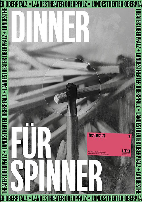 Landestheater Oberpfalz: Dinner für Spinner am 15. November