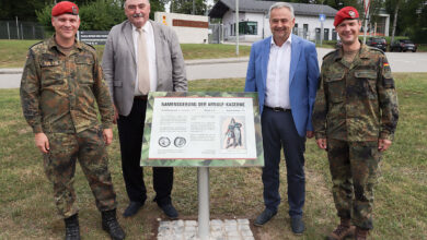 14.10.2024
                            Arnulf-Kaserne erhält neue Informationstafel
                        
                            Mehr lesen