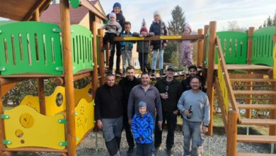 Neues Spielgerät auf dem Letzauer Spielplatz