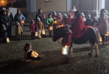 Martinsumzug des Kindergartens „Anton Ferazin“