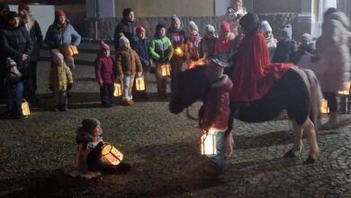 Martinsumzug des Kindergartens „Anton Ferazin“