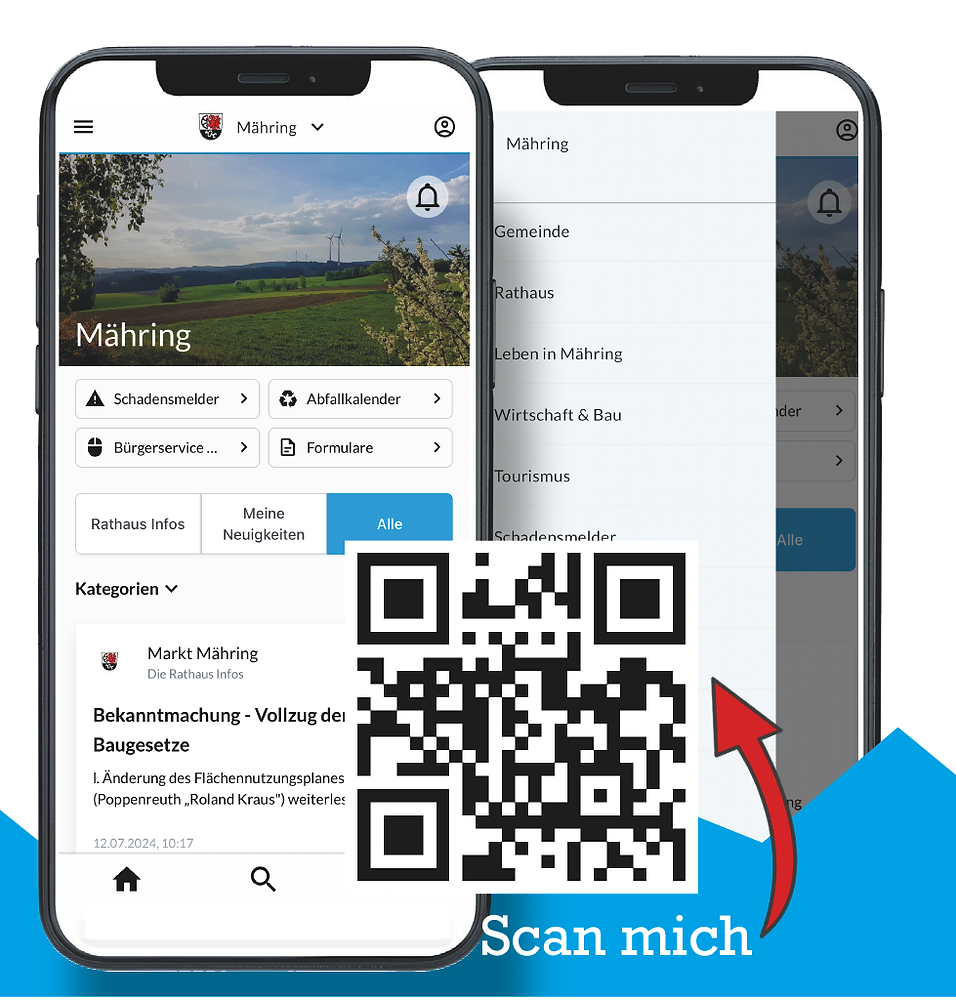 Der Markt Mähring jetzt als App!
