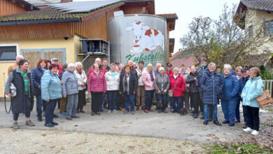 Bild vergrößern: Die 50 Plätze für die Fahrt ins Kuhstallcafé waren unter den Seniorinnen und Senioren sehr begehrt.